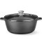 Garnek z pokrywką z powłoką nieprzywierającą 7.5 l 387x310x130 mm