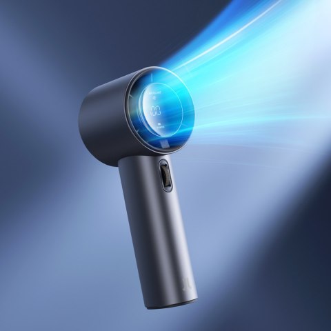 Mini wiatrak wentylator dmuchawa przenośna - 3600mAh - niebieski Mini wiatrak wentylator dmuchawa przenośna - 3600mAh - niebieski