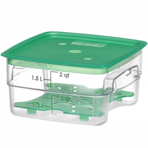 Pojemnik na żywność CamSquares Fresh Pro 1.9 l 191x191x98 mm Pojemnik na żywność CamSquares Fresh Pro 1.9 l 191x191x98 mm