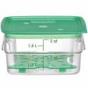 Pojemnik na żywność CamSquares Fresh Pro 1.9 l 191x191x98 mm Pojemnik na żywność CamSquares Fresh Pro 1.9 l 191x191x98 mm