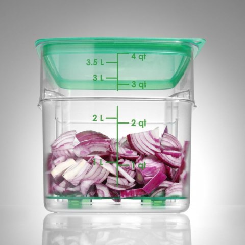 Pojemnik na żywność CamSquares Fresh Pro 3.8 l 191x191x183 mm Pojemnik na żywność CamSquares Fresh Pro 3.8 l 191x191x183 mm