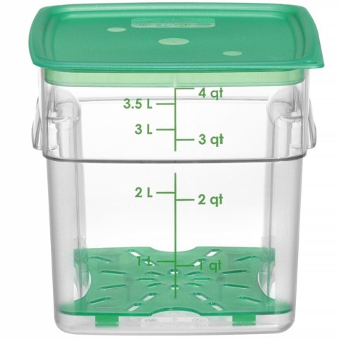 Pojemnik na żywność CamSquares Fresh Pro 3.8 l 191x191x183 mm Pojemnik na żywność CamSquares Fresh Pro 3.8 l 191x191x183 mm
