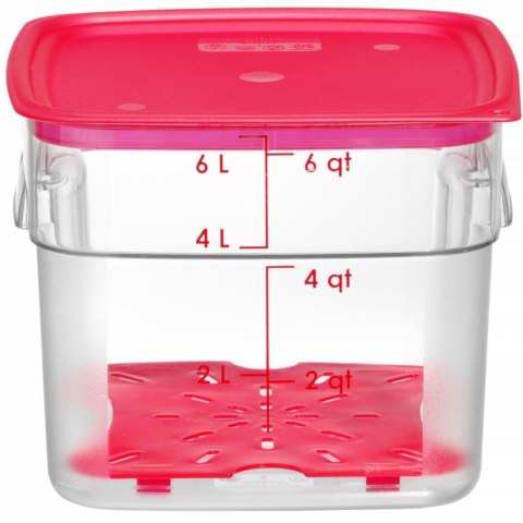 Pojemnik na żywność CamSquares Fresh Pro 5.7 l 229x229x180 mm Pojemnik na żywność CamSquares Fresh Pro 5.7 l 229x229x180 mm