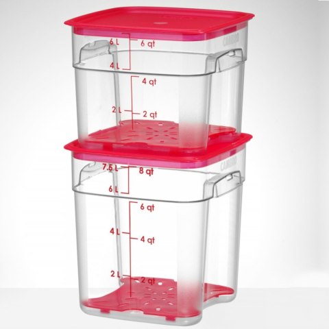 Pojemnik na żywność CamSquares Fresh Pro 7.6 l 229x229x243 mm