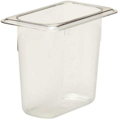 Pojemnik z poliwęglanu GN 1/9 Camwear 1.4 l 176x108x150 mm Pojemnik z poliwęglanu GN 1/9 Camwear 1.4 l 176x108x150 mm