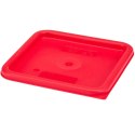 Pokrywka do pojemnika CamSquare 5.7/7.6 l 227x227 mm - czerwona Pokrywka do pojemnika CamSquare 5.7/7.6 l 227x227 mm - czerwona