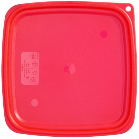 Pokrywka do pojemnika CamSquares Fresh Pro 5.7 / 7.6 l 229x229x19 mm - czerwona Pokrywka do pojemnika CamSquares Fresh Pro 5.7 / 7.6 l 229x229x19 mm - czerwona