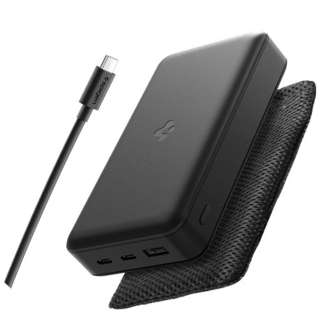 Powerbank 30000mAh 30W USB-A USB-C - czarny Powerbank 30000mAh 30W USB-A USB-C - czarny