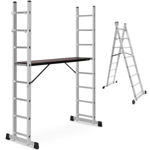 Rusztowanie drabinowe składane 3w1 do 3.8 m Rusztowanie drabinowe składane 3w1 do 3.8 m