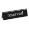 Tabliczka informacyjna dwustronna REZERWACJA RESERVED tworzywo plexiglas EN - Hendi 663462