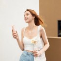 Wiatrak przenośny mini wentylator powerbank latarka USB-A USB-C 4500mAh - różowy Wiatrak przenośny mini wentylator powerbank latarka USB-A USB-C 4500mAh - różowy