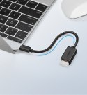 Adapter przejściówka kabel OTG z USB 3.0 na USB-C - czarny Adapter przejściówka kabel OTG z USB 3.0 na USB-C - czarny