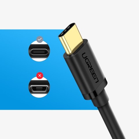 Adapter przejściówka kabel OTG z USB 3.0 na USB-C - czarny Adapter przejściówka kabel OTG z USB 3.0 na USB-C - czarny