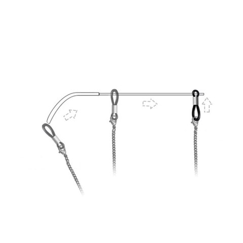 Łańcuszek zawieszka do okularów koraliki pomarańczowy Łańcuszek zawieszka do okularów koraliki pomarańczowy