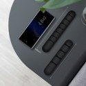 Samoprzylepny organizer na 4 kable przewody Zestaw 2szt czarny Samoprzylepny organizer na 4 kable przewody Zestaw 2szt czarny