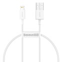 Superior kabel przewód USB Iphone Lightning 2.4A 25cm Biały Superior kabel przewód USB Iphone Lightning 2.4A 25cm Biały