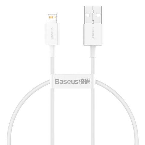Superior kabel przewód USB Iphone Lightning 2.4A 25cm Biały Superior kabel przewód USB Iphone Lightning 2.4A 25cm Biały