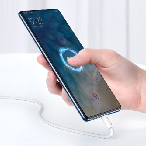 Superior kabel przewód USB microUSB do szybkiego ładowania 2A 1m biały Superior kabel przewód USB microUSB do szybkiego ładowania 2A 1m biały