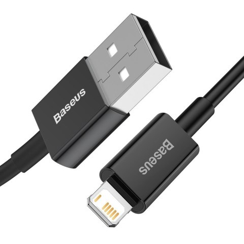 Superior kabel przewód do Iphone USB - Lightning 2.4A 1m czarny Superior kabel przewód do Iphone USB - Lightning 2.4A 1m czarny