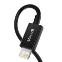 Superior kabel przewód do Iphone USB - Lightning 2.4A 1m czarny Superior kabel przewód do Iphone USB - Lightning 2.4A 1m czarny