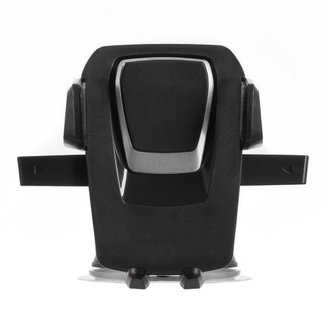 Teleskopowy regulowany uchwyt samochodowy na telefon na deskę rozdzielczą szybę czarny Teleskopowy regulowany uchwyt samochodowy na telefon na deskę rozdzielczą szybę czarny