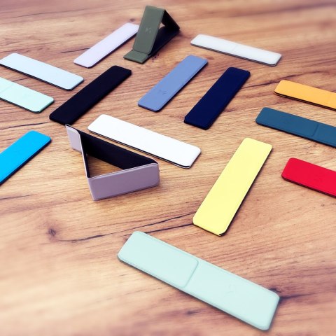 Uchwyt podstawka na telefon Grip Stand samoprzylepny jasnozielony Uchwyt podstawka na telefon Grip Stand samoprzylepny jasnozielony