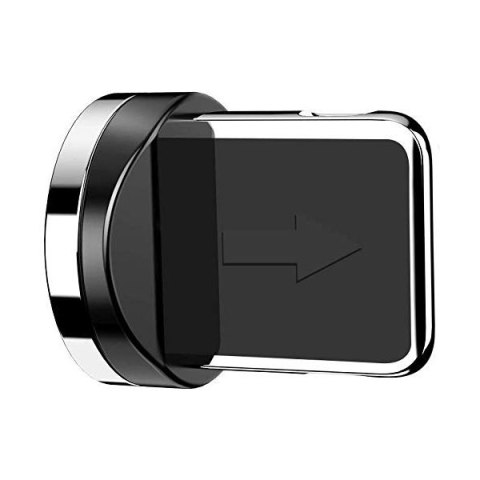 Wtyczka końcówka do kabla magnetycznego Iphone Lightning srebrny Wtyczka końcówka do kabla magnetycznego Iphone Lightning srebrny