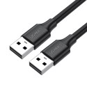 Elastyczny giętki kabel przewód USB 2.0 480Mb/s 1.5m czarny Elastyczny giętki kabel przewód USB 2.0 480Mb/s 1.5m czarny