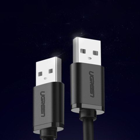 Elastyczny giętki kabel przewód USB 2.0 480Mb/s 1.5m czarny Elastyczny giętki kabel przewód USB 2.0 480Mb/s 1.5m czarny