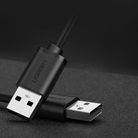 Elastyczny giętki kabel przewód USB 2.0 480Mb/s 1.5m czarny Elastyczny giętki kabel przewód USB 2.0 480Mb/s 1.5m czarny