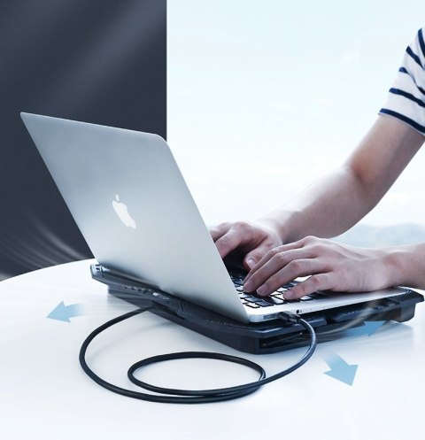 Kabel przewód USB 2.0 męski 2m czarny