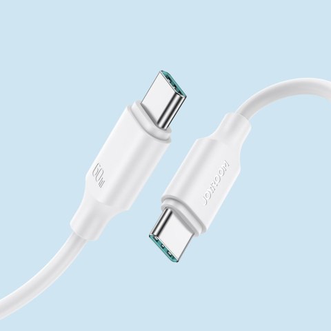 Kabel przewód USB-C - USB-C 480Mb/s 60W 1m czarny Kabel przewód USB-C - USB-C 480Mb/s 60W 1m czarny