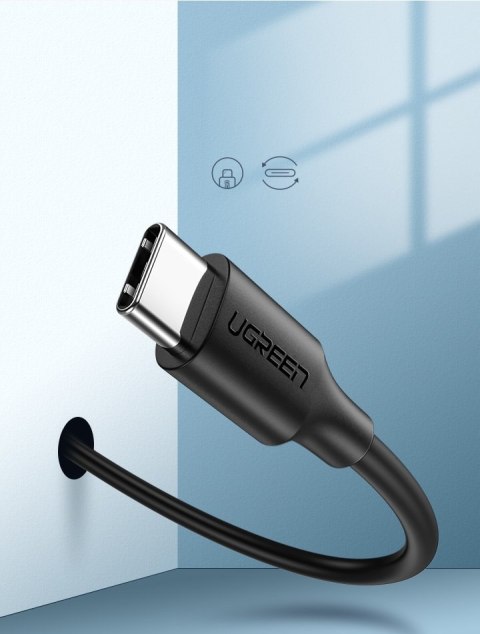 Kabel przewód USB - USB-C 2A 0.5m czarny