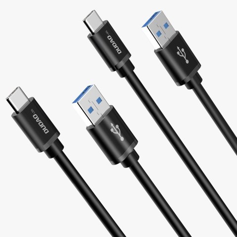 Kabel przewód USB - USB Typ C Super Fast Charge 1 m czarny Kabel przewód USB - USB Typ C Super Fast Charge 1 m czarny