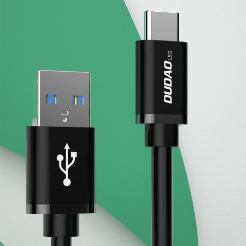Kabel przewód USB - USB Typ C Super Fast Charge 1 m czarny Kabel przewód USB - USB Typ C Super Fast Charge 1 m czarny