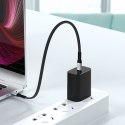 Kabel przewód płaski króki USB-C - USB-C L10C PD 100W 23cm czarny Kabel przewód płaski króki USB-C - USB-C L10C PD 100W 23cm czarny