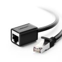 Przedłużacz do kabla skrętki FTP Ethernet RJ45 Cat 6 1000 Mbps 2m czarny Przedłużacz do kabla skrętki FTP Ethernet RJ45 Cat 6 1000 Mbps 2m czarny