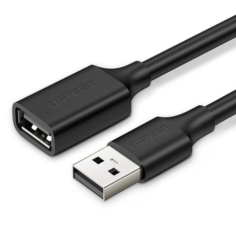 Przedłużacz kabla przewodu USB 2.0 480Mb/s 1.5m czarny Przedłużacz kabla przewodu USB 2.0 480Mb/s 1.5m czarny