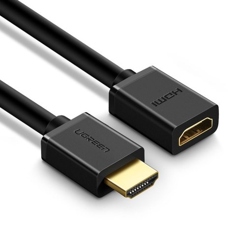 Przedłużacz przejściówka kabla HDMI 4K 10.2 Gbps 340Mhz 0.5 m czarny Przedłużacz przejściówka kabla HDMI 4K 10.2 Gbps 340Mhz 0.5 m czarny