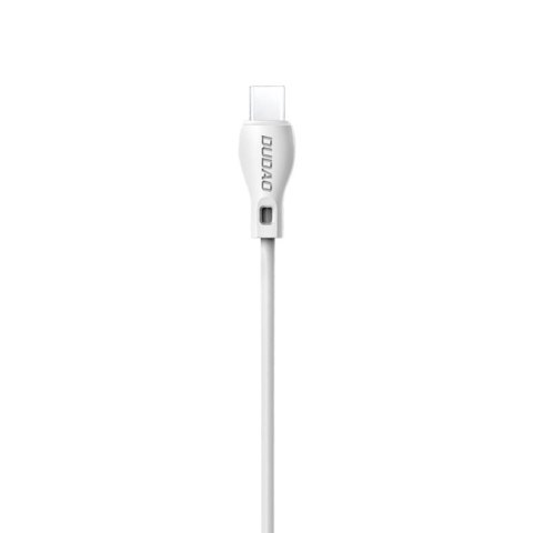 Przewód kabel USB - USB-C 2.1A 1m biały Przewód kabel USB - USB-C 2.1A 1m biały