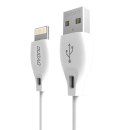 Przewód kabel do iPhone USB - Lightning 2.4A 1m biały Przewód kabel do iPhone USB - Lightning 2.4A 1m biały