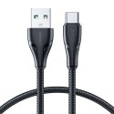 Kabel przewód Surpass Series USB - USB-C do szybkiego ładowania 3A 1.2m czarny Kabel przewód Surpass Series USB - USB-C do szybkiego ładowania 3A 1.2m czarny