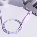 Kabel przewód USB-C - USB-C 100W 1.2m fioletowy Kabel przewód USB-C - USB-C 100W 1.2m fioletowy