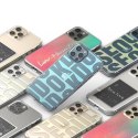 Pancerne etui pokrowiec z żelową ramką iPhone 12 Pro Max Fusion Design różowo-zielony Pancerne etui pokrowiec z żelową ramką iPhone 12 Pro Max Fusion Design różowo-zielony