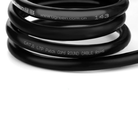 Przedłużacz kabla sieciowego LAN Ethernet RJ45 F/UTP Cat. 6 1000Mb/s 0.5m czarny Przedłużacz kabla sieciowego LAN Ethernet RJ45 F/UTP Cat. 6 1000Mb/s 0.5m czarny