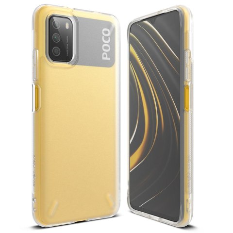Wytrzymałe wzmacniane etui do telefonu XIAOMI POCO M3 ONYX przezroczysty Wytrzymałe wzmacniane etui do telefonu XIAOMI POCO M3 ONYX przezroczysty