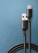 Wytrzymały kabel przewód USB - USB-C 480 Mbps 3A 1.5m czarny Wytrzymały kabel przewód USB - USB-C 480 Mbps 3A 1.5m czarny