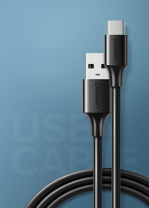 Wytrzymały kabel przewód USB - USB-C 480 Mbps 3A 1.5m czarny Wytrzymały kabel przewód USB - USB-C 480 Mbps 3A 1.5m czarny