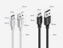 Wytrzymały kabel przewód USB - USB-C 480 Mbps 3A 1.5m czarny Wytrzymały kabel przewód USB - USB-C 480 Mbps 3A 1.5m czarny