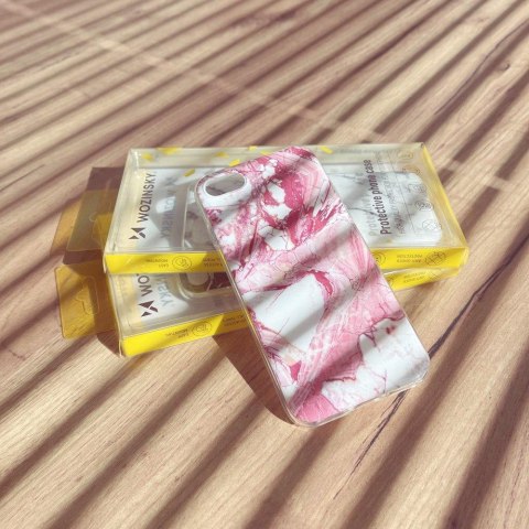 Żelowe etui pokrowiec marmur Samsung Galaxy A42 5G Marble różowy Żelowe etui pokrowiec marmur Samsung Galaxy A42 5G Marble różowy